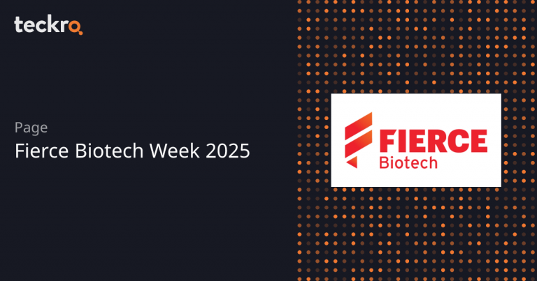 Fierce Biotech Week 2025 – Boston, October 7–9