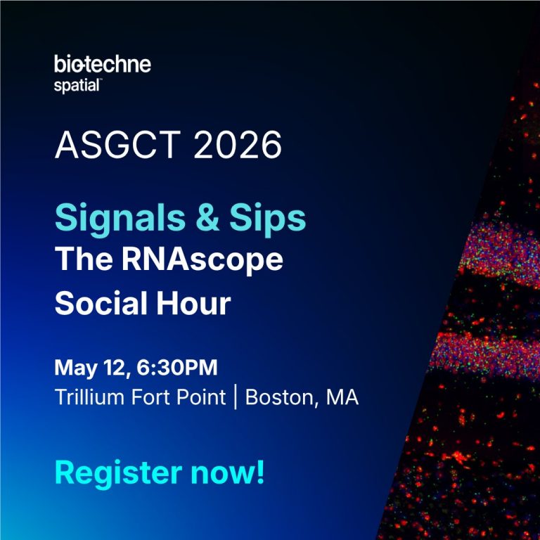 Bio-Techne Spatial at ASGCT 2026: Spatially Resolving Gene Therapy Biodistribution with RNAscope™